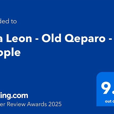 Vila Leon - Old Qeparo - 6 People Экстерьер фото